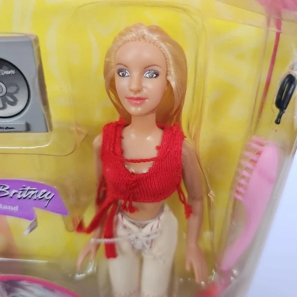 Y2K NIB Britney Spears Lucky Video Performance Collection Play Along Doll 1801